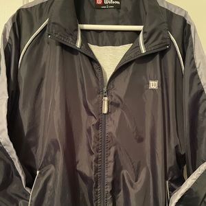 Wilson Athletic Vintage Zip windbreaker size L